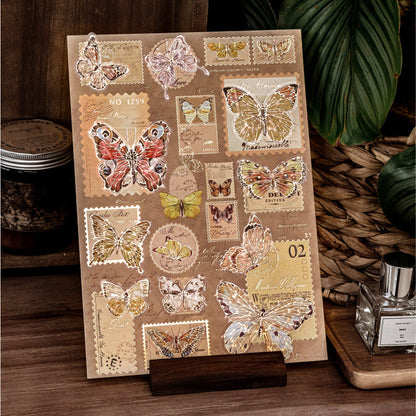 Butterfly Post DIY Puzzle Stickers