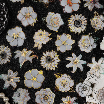 Flower Fragrance Garden Stickers Set