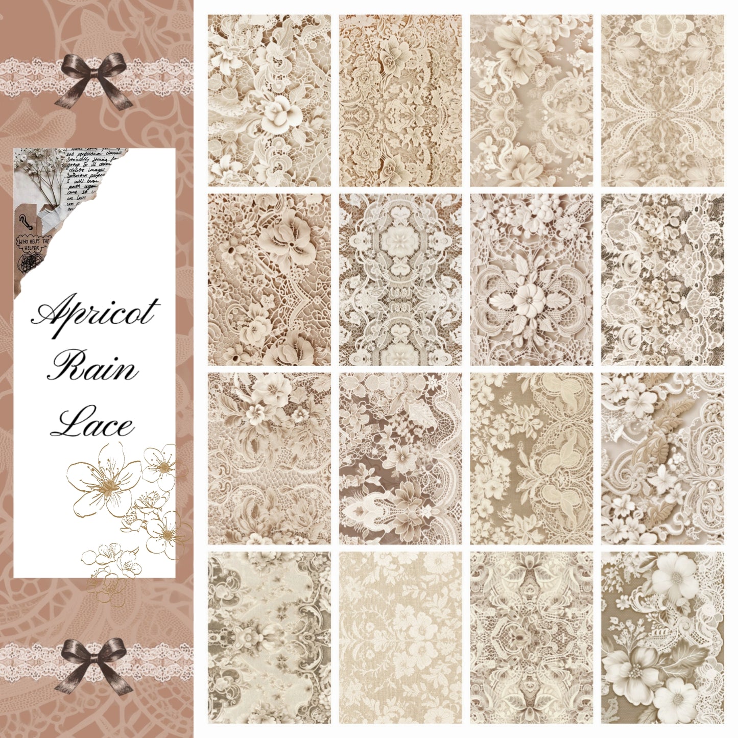 Lace Series Paper Pack
