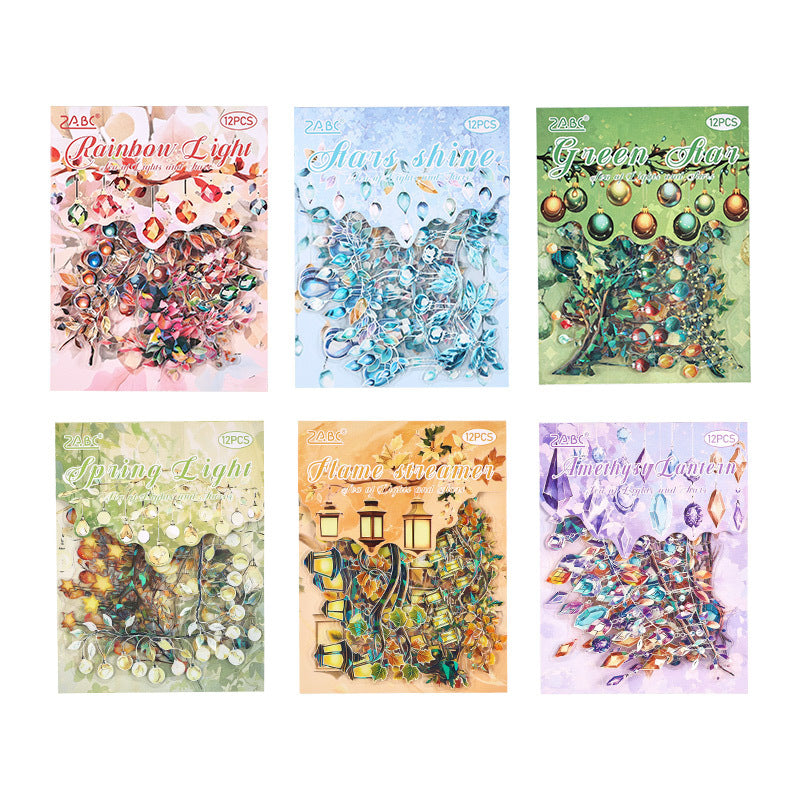 Sea of Lights and Stars PET Sticker Set
