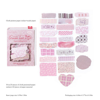 Fragmented Fabric Sticker Pack