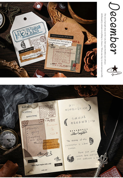 Galaxy Overflow Wooden Stamps Box