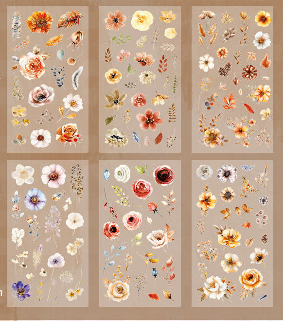 Natural Books PET Sticker Set