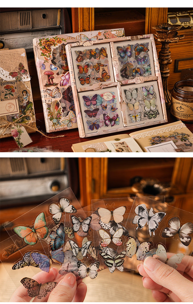 Retro PET Sticker Box