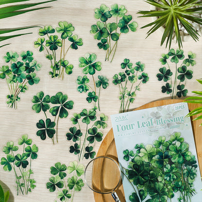 Forest Leaf Shadow Sticker Set