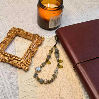 “Wheat Field with Cypresses” Handmade Charm