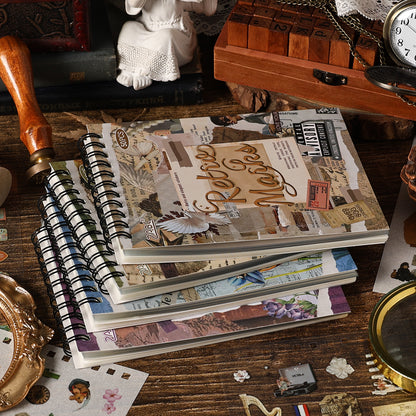 Libro de pegatinas retro clásicas