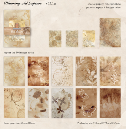 Lace Coffee Vintage Paper Pack