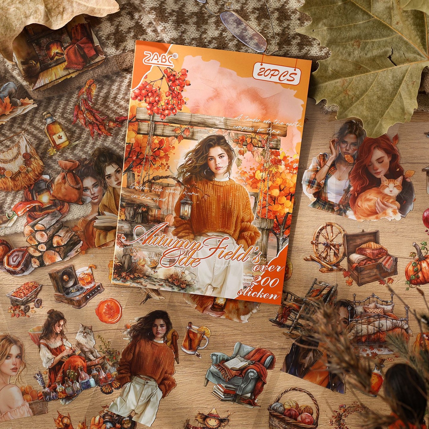 Four Seasons Poetry Sticker Book