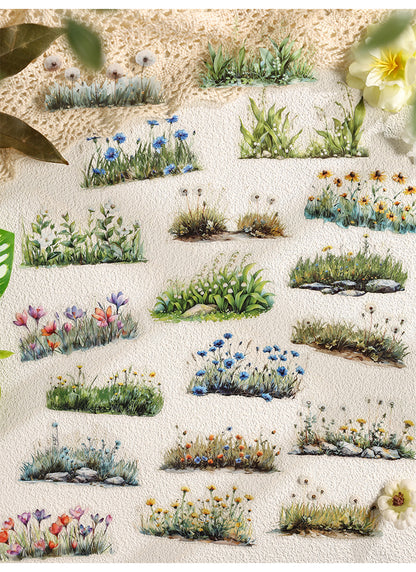 The Green Field Sticker Set