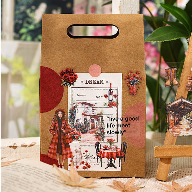 Four Seasons in Bloom PET Stickers Box Set