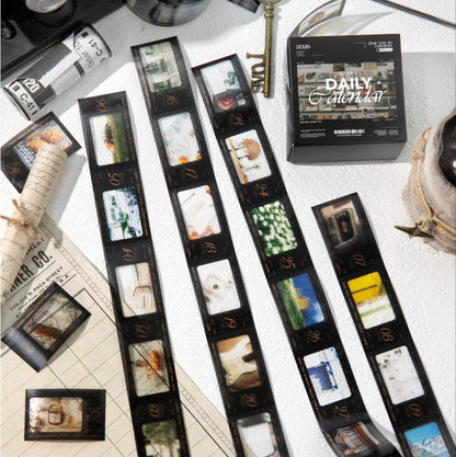 2026 Calendar Daily Film Tape