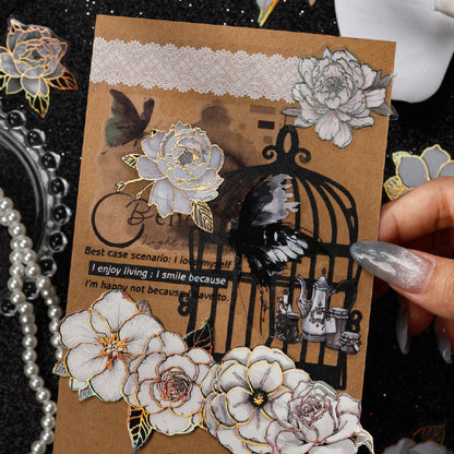 Flower Fragrance Garden Stickers Set