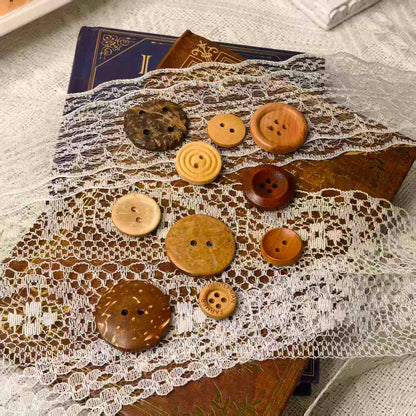 Vintage Lace Trim Journal Kit