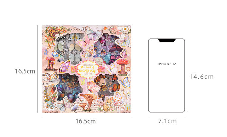Retro PET Sticker Box