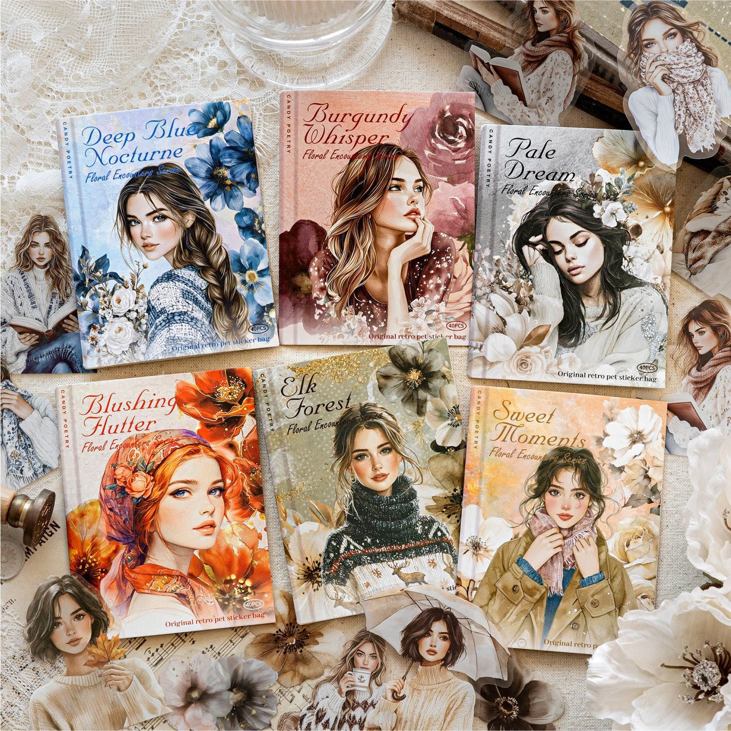 Encounter Flower Stickers Pack