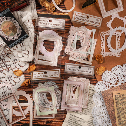 Hollow Embossed Collage Card Paper Pack