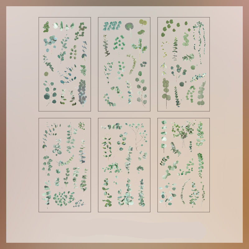 Natural Books PET Sticker Set
