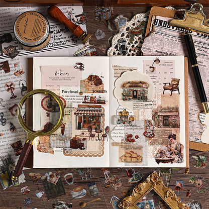 Nostalgia Record PET Stickers Set