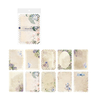 Vintage Hollow Lace Kraft Paper