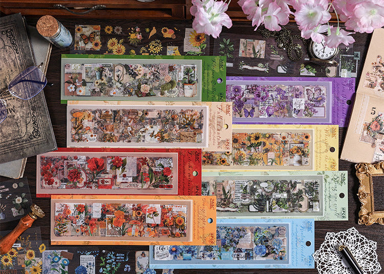 Aesthetic Seasonal PET Stickers Set