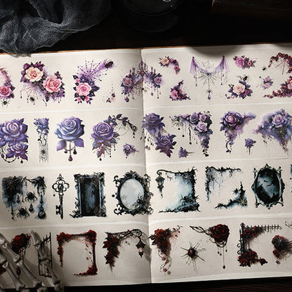 Ghostly Rose Washi Tape