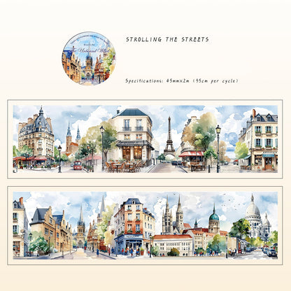 Free Wind Landscape Washi Tape