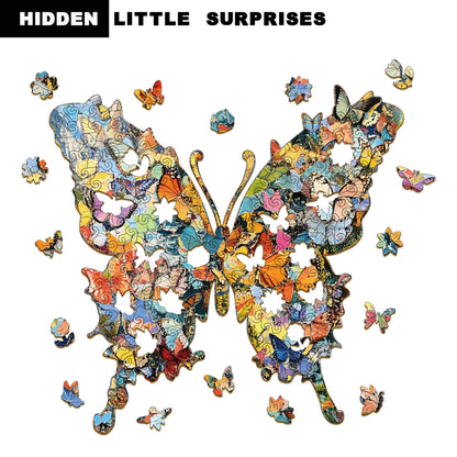Irregular Shaped Butterfly Puzzle