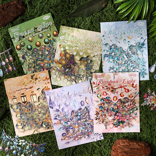 Sea of Lights and Stars PET Sticker Set