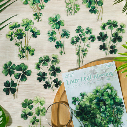 Forest Leaf Shadow Sticker Set