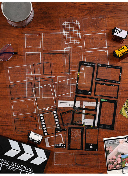 Photograph Time Stickers Set