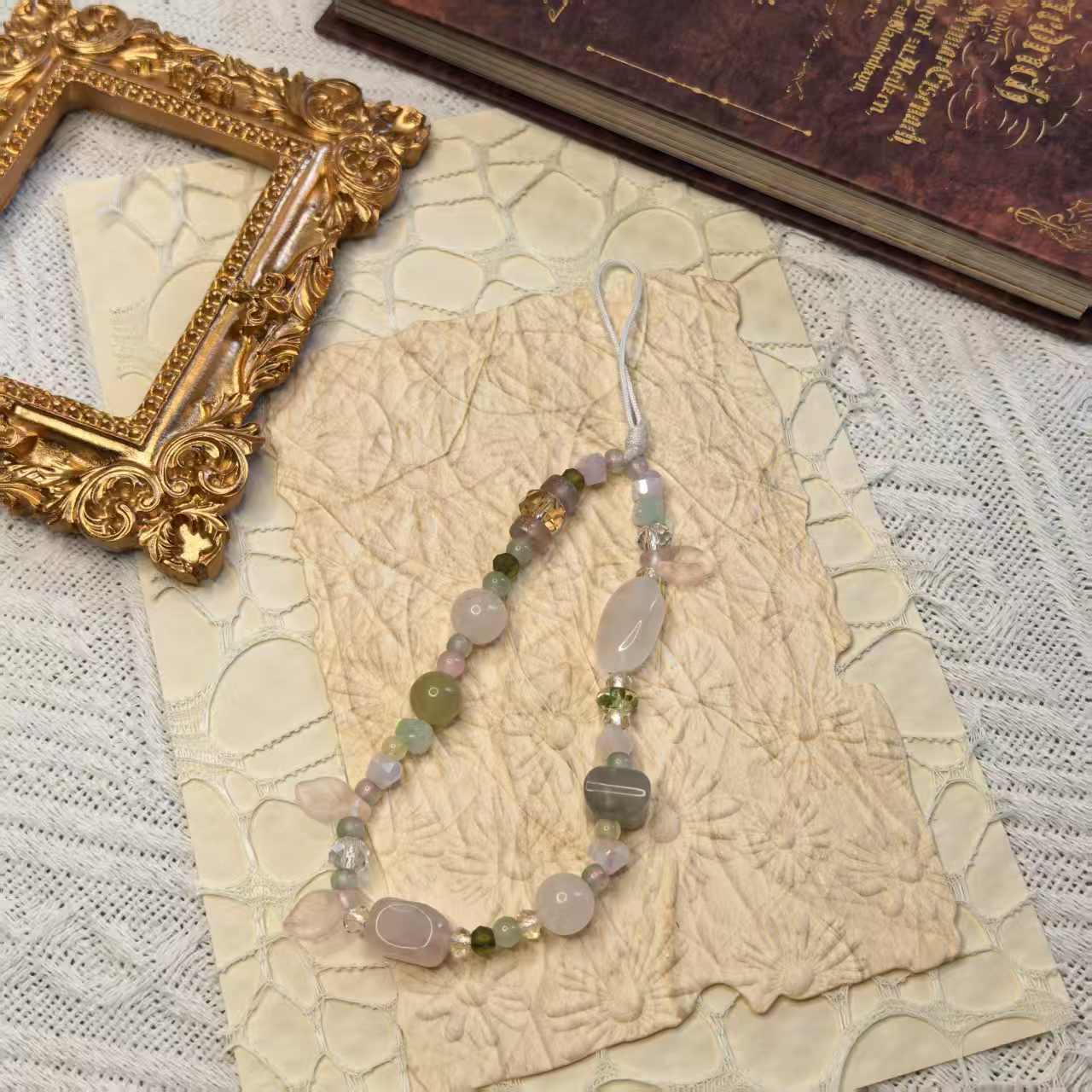 “Reading in the Garden” Handmade Charm