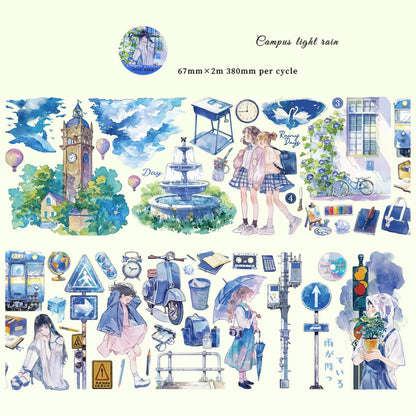 Beautiful Time Scenery Washi Tape