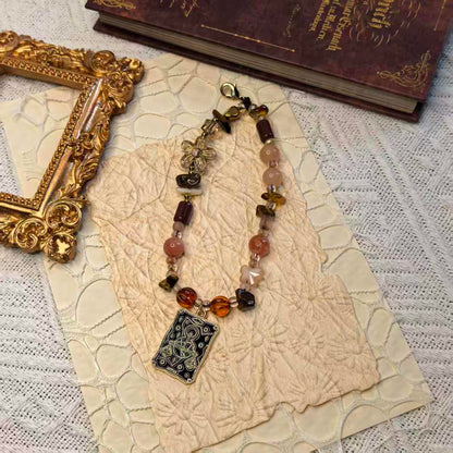 Justice Tarot Card Handmade Charm