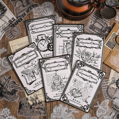 Vintage Tracing Paper Sticker Set