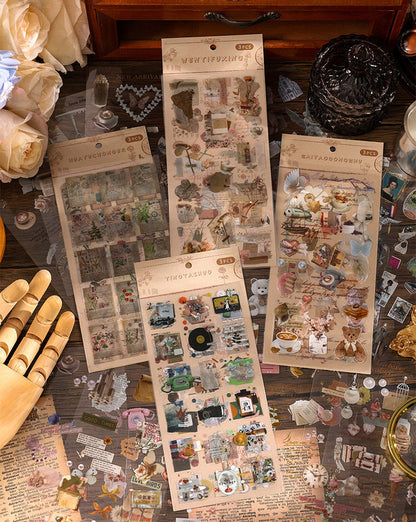 Retro Nostalgia Stickers Set