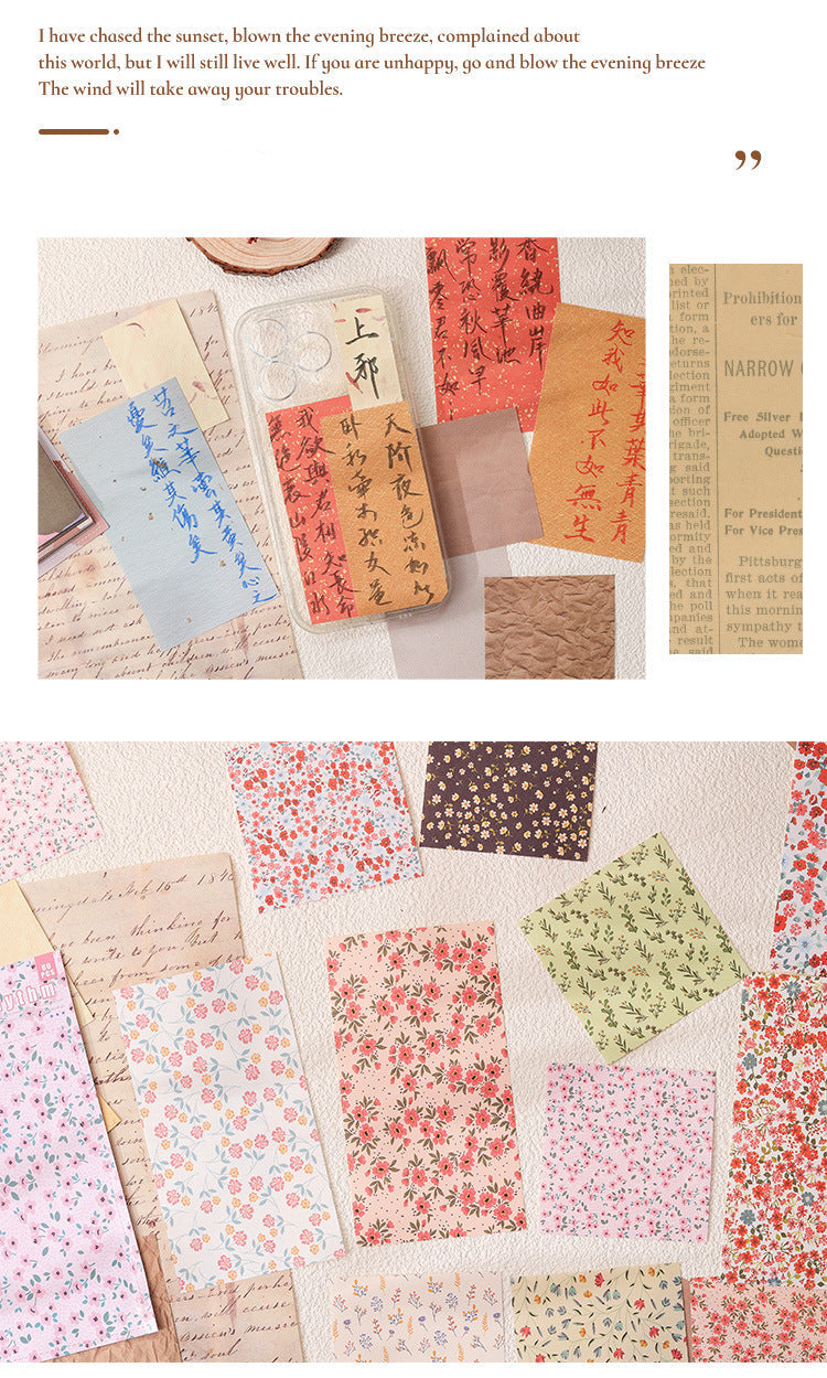 Poetic Time Memo Paper Pack
