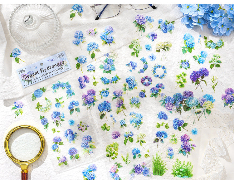Flower House PET Sticker Set