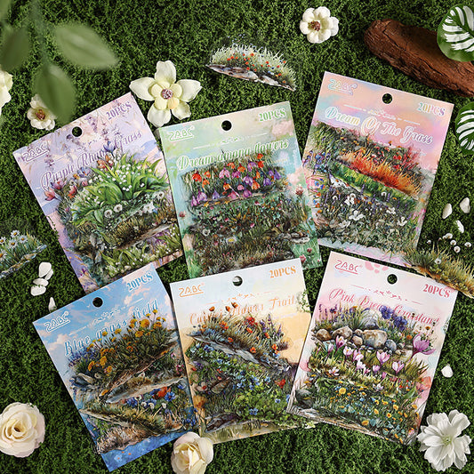 The Green Field Sticker Set
