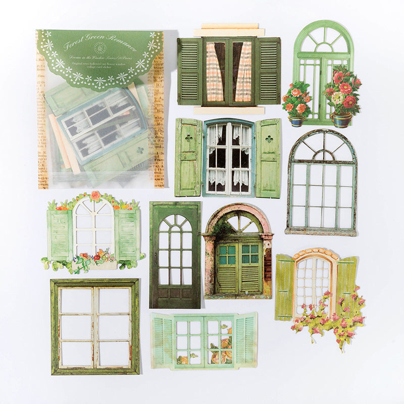 Hollow Window Decorative Stickers
