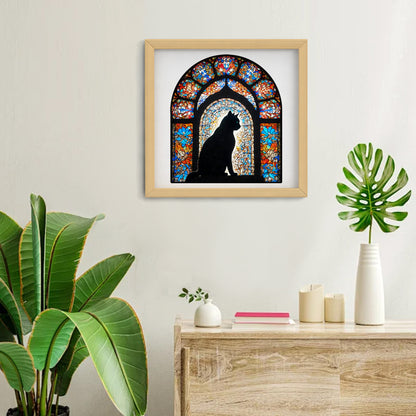 Irregular Shaped Cat Wooden Puzzle