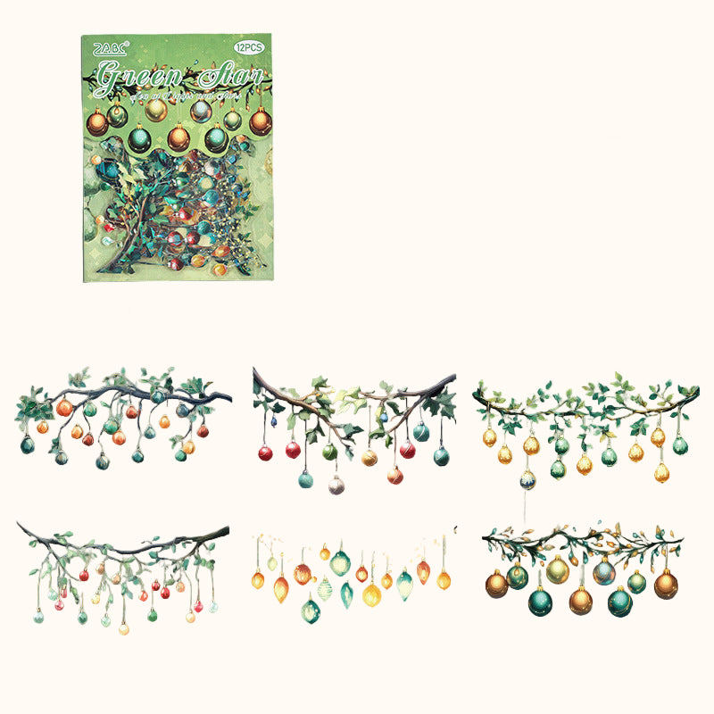 Sea of Lights and Stars PET Sticker Set