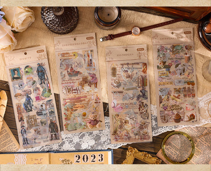 Retro Nostalgia Stickers Set