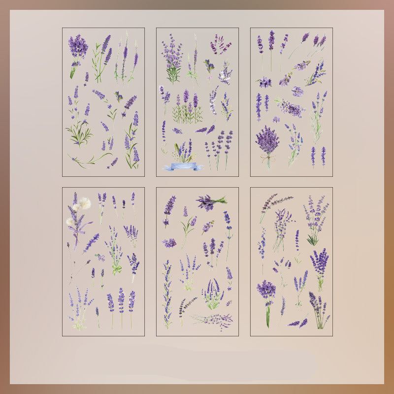 Natural Books PET Sticker Set