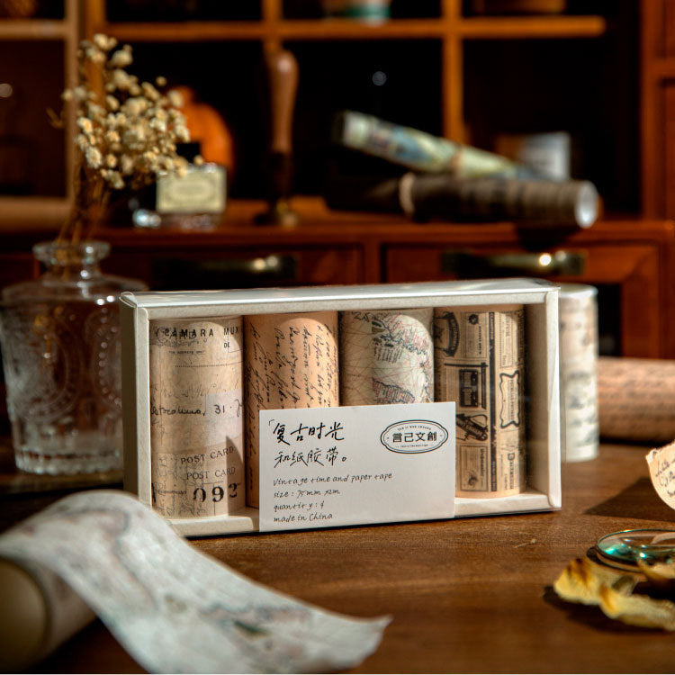 Vintage Newspaper Washi Tape