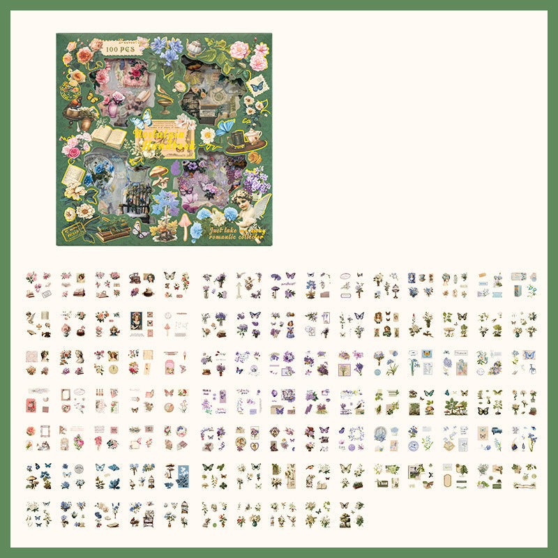 Retro PET Sticker Box