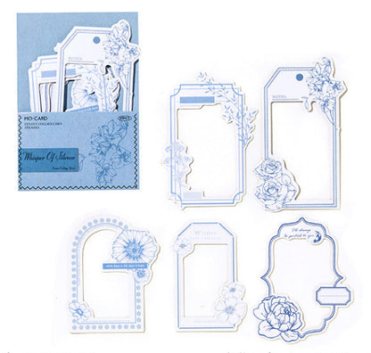 Hollow Collage Frame Sticker Paper Card