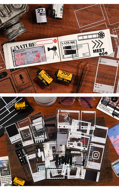 Photograph Time Stickers Set