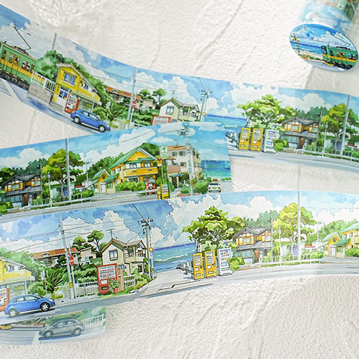 Free Wind Landscape Washi Tape