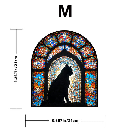 Irregular Shaped Cat Wooden Puzzle